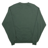 CHAMPION Mens Green University Of La Verne Crew Neck S Cotton Blend Sweatshirt