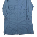 SPILAG Mens Blue Cotton Long Sleeve Button Jacket Size L Classic Workwear Plain