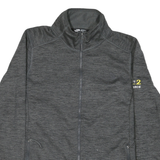 THE NORTH FACE Womens Grey Jacket L Polyester Blend Plain Zip Outdoor Casual