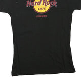 HARD ROCK CAFE Womens Black London Graphic T-Shirt XL Short Sleeve Crew Neck