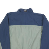 THE NORTH FACE Mens Blue & Grey Jacket M Polyester Zip Outdoor Warm Casual