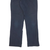 CARHARTT Mens Cotton Blend Navy Relaxed Leg Trousers W28 L30 Workwear Zip