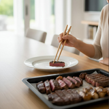 Anygleam Natural Wood 3pcs Wooden Tong Food Kitchen Tableware