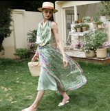 Anyyou 100% Mulberry Silk Mint Green Scarf Women Luxury Long Shawl – Beach Wear, Swimwear Cover Up, Pashmina Foulard Fashion Accessory