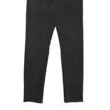 LEVI'S 512 Mens Jeans Black Slim Skinny Denim W26 L26 Slim Fit Zip Closure