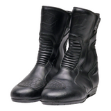 PROBIKER Biker Boots Black Leather Mens UK 10.5