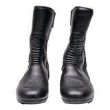 PROBIKER Biker Boots Black Leather Mens UK 10.5