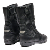 PROBIKER Biker Boots Black Leather Mens UK 10.5