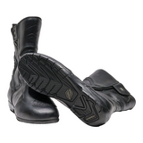 PROBIKER Biker Boots Black Leather Mens UK 10.5