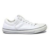 CONVERSE Leather Mens Low Top Trainers White UK 10 Classic Durable Style