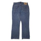 LEVI'S Womens Blue Regular Straight Denim Medium W32 L30 Jeans