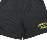 CHAMPION Mens Black Casual Shorts Wentworth Leopards M W30 Sports Gym Training