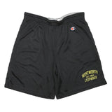 CHAMPION Mens Black Casual Shorts Wentworth Leopards M W30 Sports Gym Training