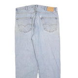 LEVI'S 550 Straight Mens Jeans Blue Relaxed Straight Denim Light W38 L32 Casual