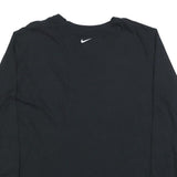 NIKE Mens Black Cardinals Swim Long Sleeve Crew Neck Cotton Blend 2XL