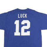NFL Mens Blue Colts 12 Graphic T-Shirt XL Short Sleeve Crew Neck Sports Fanwear