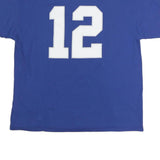 NFL Mens Blue Colts 12 Graphic T-Shirt XL Short Sleeve Crew Neck Sports Fanwear