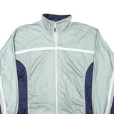 SPORT 90 Mens Blue & Light Grey Sports Zip Jacket M Polyester Blend Athletic