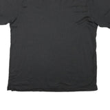 NAUTICA Mens Black Polo Shirt XL Cotton Blend Basic Short Sleeve Classic Fit