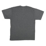 CHAMPION Mens Grey LMU Graphic T-Shirt M Short Sleeve Crew Neck Cotton Comfort