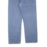 LEVI'S 505 Mens Jeans Blue Regular Straight Denim Medium W36 L30 Classic Style