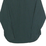 CARHARTT WIP Mens Green & Navy Check Shirt XS Long Sleeve Cotton Casual