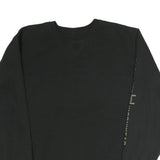 CARHARTT Mens Black Sweatshirt Crew Neck L Workwear Casual Cotton Pullover