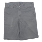DICKIES Mens Shorts Grey Casual M W32 Workwear Polyester Blend Sturdy