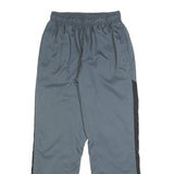 PUMA Mens Joggers Grey & Black Slim Straight S W26 L29 Sportswear Bottoms