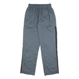 PUMA Mens Joggers Grey & Black Slim Straight S W26 L29 Sportswear Bottoms