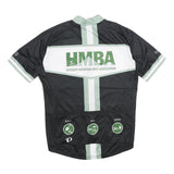 PEARL IZUMI Mens Black & Green Hoosier Mountain Bike Association Cycling Jersey