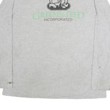 CARHARTT Mens Grey Long Sleeve Crew Neck XL Logo Cotton T-Shirt Workwear