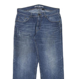 DKNY Womens Jeans Blue Relaxed Straight Denim Medium W32 L27 Classic Style