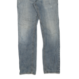 LEVI'S Womens Regular Fit Blue Denim Jeans W32 L31 Classic Zip Cotton Blend