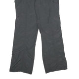 TCM Womens Relaxed Black Cargo Trousers W32 L32 Functional Zip Closure