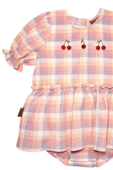 Baby Girl Cherry Romper