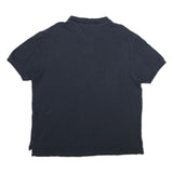 CHAPS Mens Blue Short Sleeve Plain Polo Shirt XL Classic Cotton Comfort