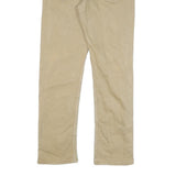 LEVI'S Mens Cotton Blend Beige Slim Straight Trousers W29 L30 Casual Everyday