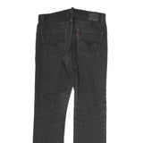 LEVI'S 511 Mens Jeans Black Regular Slim Denim Medium W30 L30 Stretch