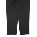 DICKIES Mens Cotton Blend Black Regular Straight Trousers W42 L31 Workwear Zip