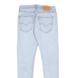 LEVI'S 512 Tapered Mens Jeans Blue Slim Tapered Denim Medium W30 L32 Slim Fit