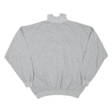EXPRESS Mens Grey Half Zip Sweatshirt M Cotton Blend Pullover Casual