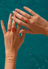 Ring Brpa6 Rose-Aqua