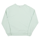 FILA Mens Pale Green Crew Neck M Sweatshirt Cotton Blend Casual Pullover