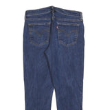 LEVI'S Womens Jeans Blue Regular Straight Denim Medium W29 L28 Classic Zip