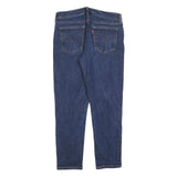 LEVI'S Womens Jeans Blue Regular Straight Denim Medium W29 L28 Classic Zip