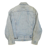 LEVI'S Womens Blue Cotton Blend Denim Jacket L Classic Button Closure Vintage