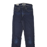 LEVI'S Womens Regular Fit Skinny Blue Denim Cotton Blend Zip W23 L29 Stylish