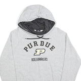 COLOSSEUM Womens Grey Purdue Hooded Pullover L Boilermakers Graphic Hoodie