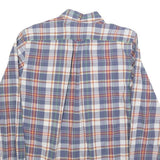 GANT Mens Blue & Orange Check Shirt S Casual Button Down Cotton Blend